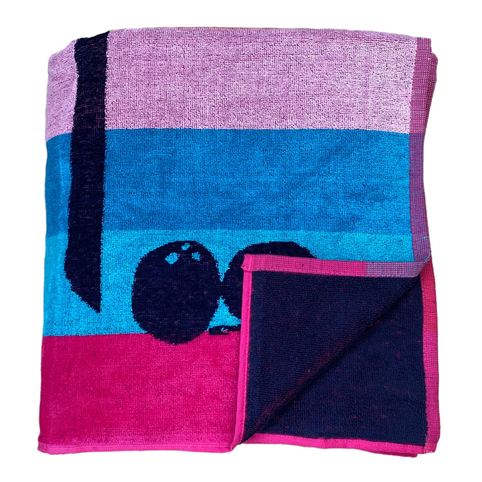 Le Comptoir De La Plage Serviette De Plage éponge Velours Jacquard Lumbika - Taille XL