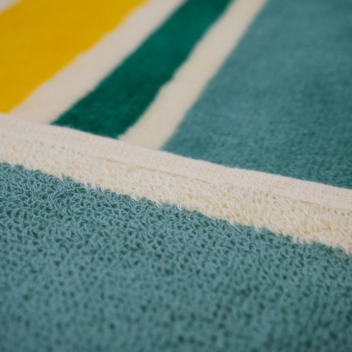 Le Comptoir De La Plage Serviette De Plage éponge Velours Jacquard Multicolore 100x175 470g/m² - Dalia