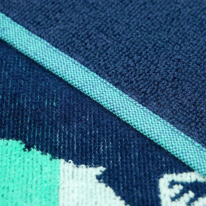 Le Comptoir De La Plage Serviette De Plage éponge Velours Jacquard Multicolore 90x170 400g/m² - Ibisco