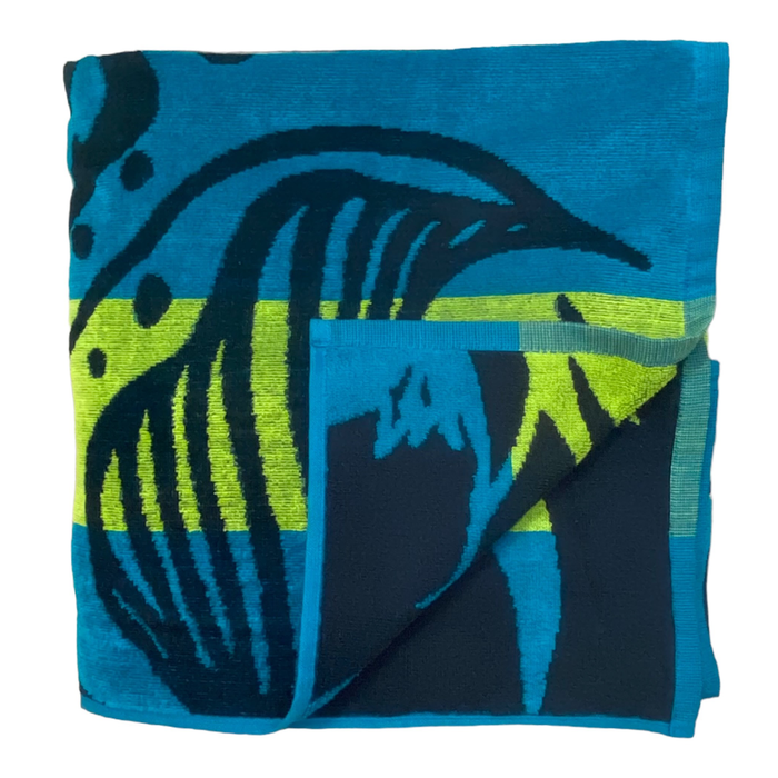 Le Comptoir De La Plage Serviette De Plage éponge Velours Jacquard Papiga - Taille XL