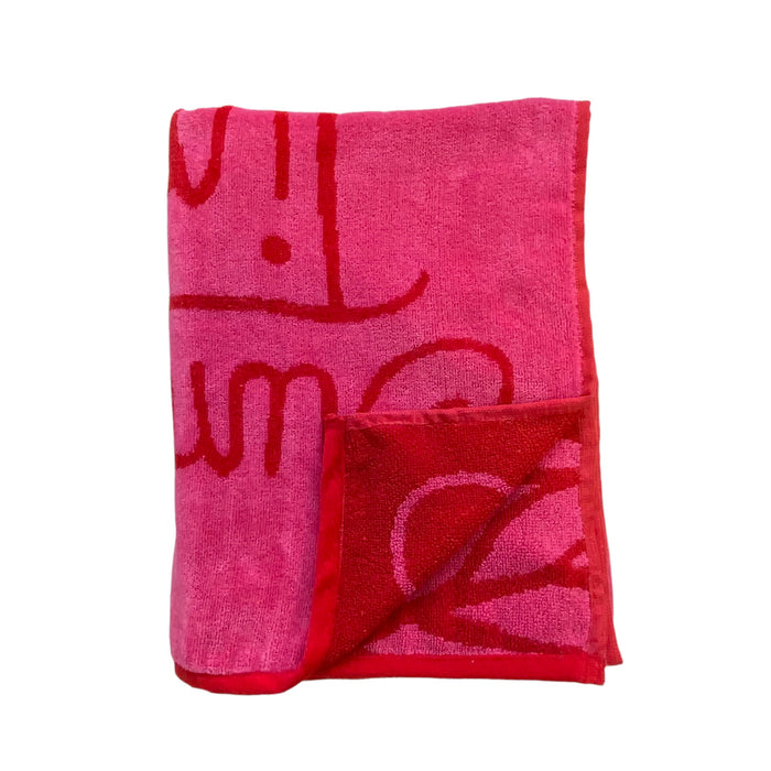 Le Comptoir De La Plage Serviette De Plage éponge Velours Jacquard Pizzaro 90x160 400g/m²