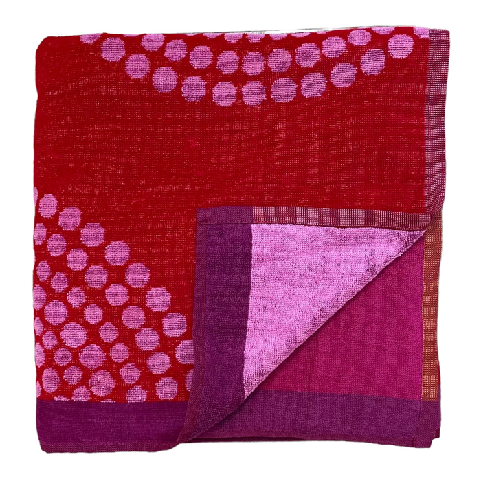 Le Comptoir De La Plage Serviette De Plage éponge Velours Jacquard Spirale - Taille XL