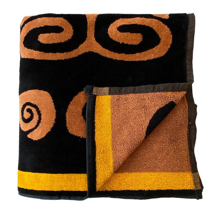 Le Comptoir De La Plage Serviette De Plage éponge Velours Jacquard Tribalta - Taille XL