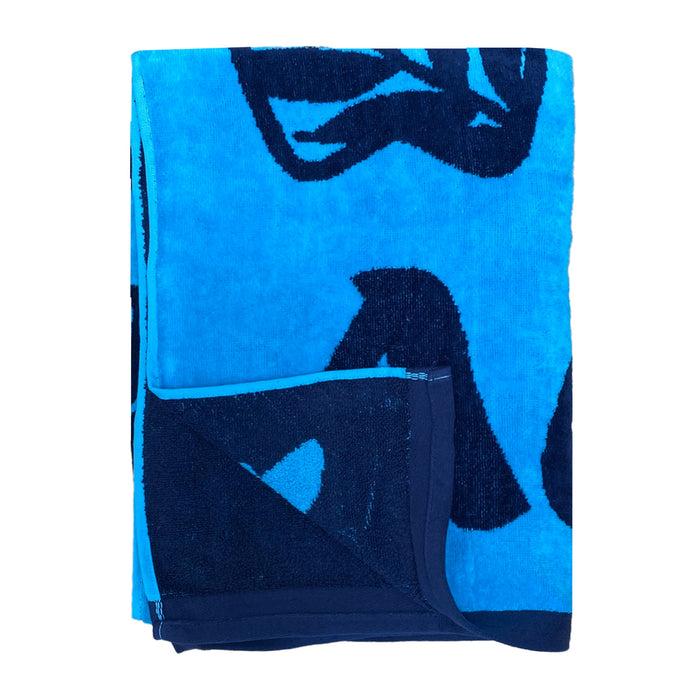Le Comptoir De La Plage Serviette De Plage éponge Velours Jacquard Zalia
