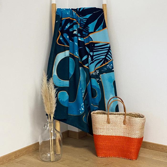 Le Comptoir De La Plage Serviette De Plage Microfibre 100% Polyester Armonia