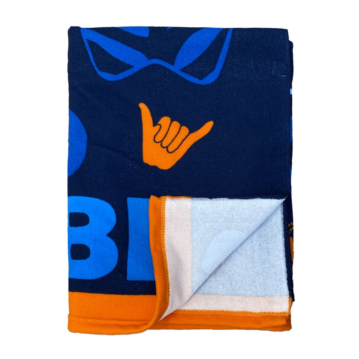 Le Comptoir De La Plage Serviette De Plage Microfibre 100% Polyester Golfo