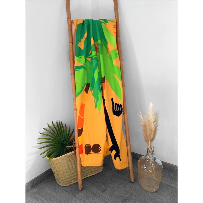 Le Comptoir De La Plage Serviette De Plage Microfibre 100% Polyester Kokos
