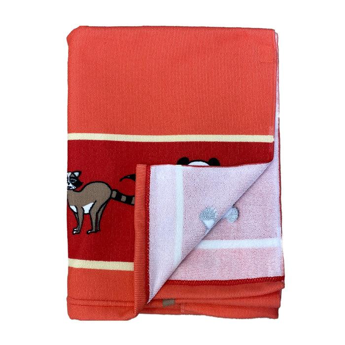 Le Comptoir De La Plage Serviette De Plage Microfibre Baignade 70x140cm