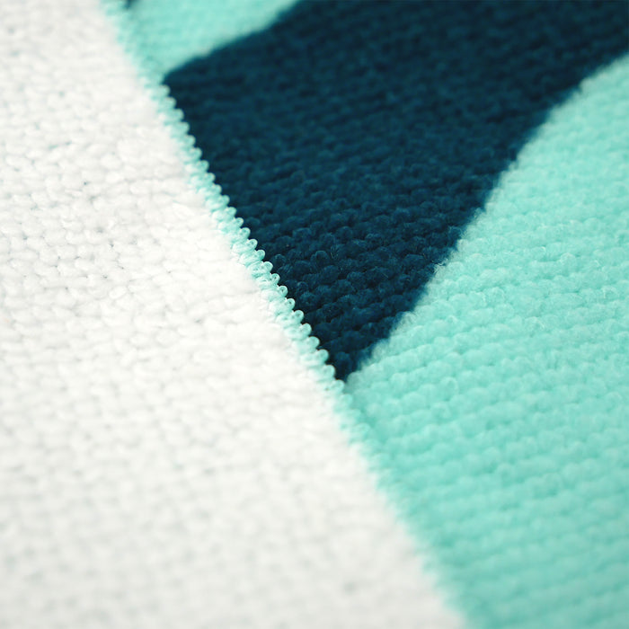 Le Comptoir De La Plage Serviette De Plage Microfibre Bleu 90x170 220g/m² - Surfango