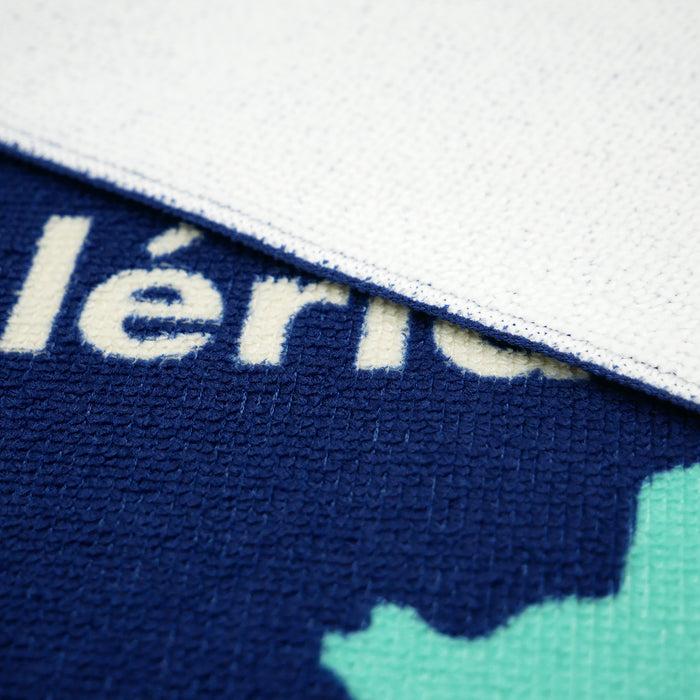 Le Comptoir De La Plage Serviette De Plage Microfibre Bleu 90x170 250g/m² - Insula