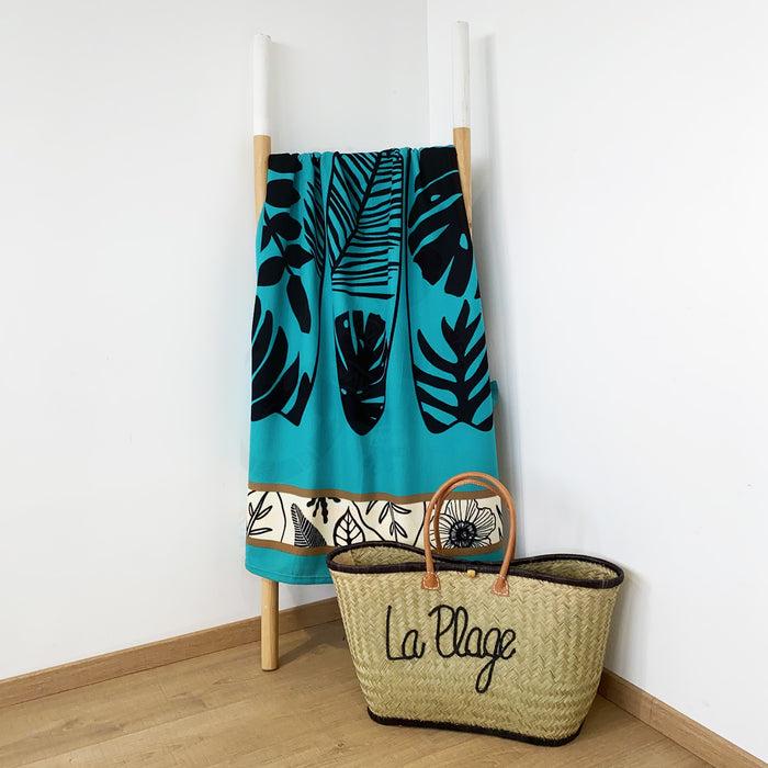 Le Comptoir De La Plage Serviette De Plage Microfibre Brisbane 90x170cm