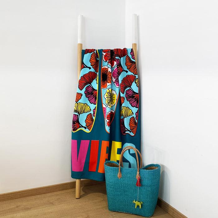 Le Comptoir De La Plage Serviette De Plage Microfibre Doska 90x170cm