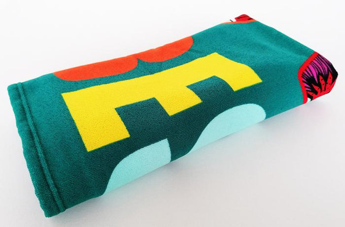 Le Comptoir De La Plage Serviette De Plage Microfibre Doska 90x170cm