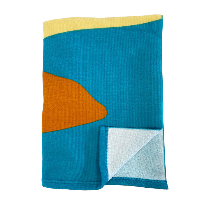 Le Comptoir De La Plage Serviette De Plage Microfibre Dunes 90x170cm