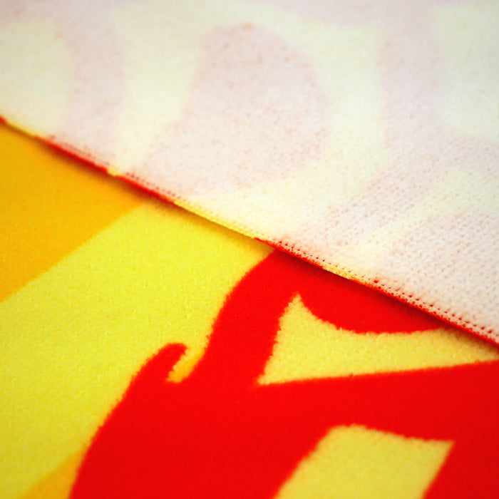 Le Comptoir De La Plage Serviette De Plage Microfibre Jaune 75x150 220g/m² - Pop-Ananas