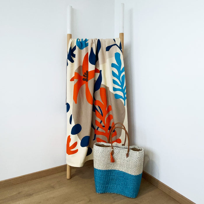 Le Comptoir De La Plage Serviette De Plage Microfibre Mayari 90x170cm