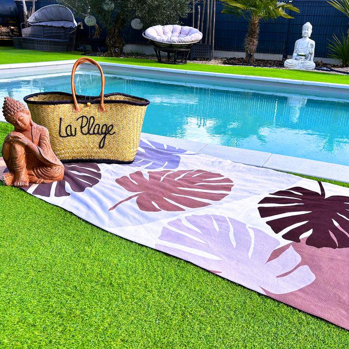 Le Comptoir De La Plage Serviette De Plage Microfibre Mindil 90x170cm