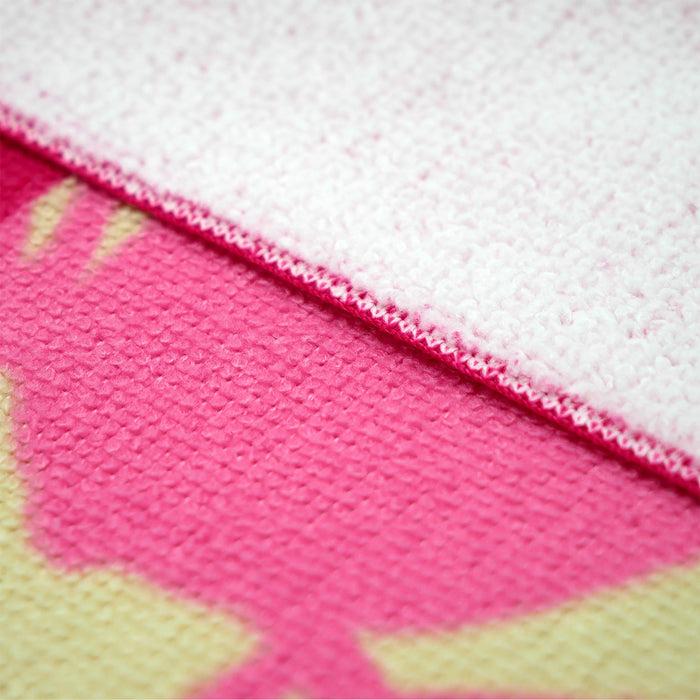 Le Comptoir De La Plage Serviette De Plage Microfibre Rose 90x170 220g/m² - Tropea