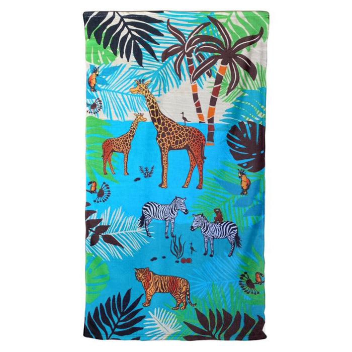 le comptoir de la plage Serviette de plage microfibre Savana 70x140cm