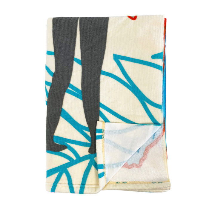 Le Comptoir De La Plage Serviette De Plage Microfibre Surftime 90x170cm