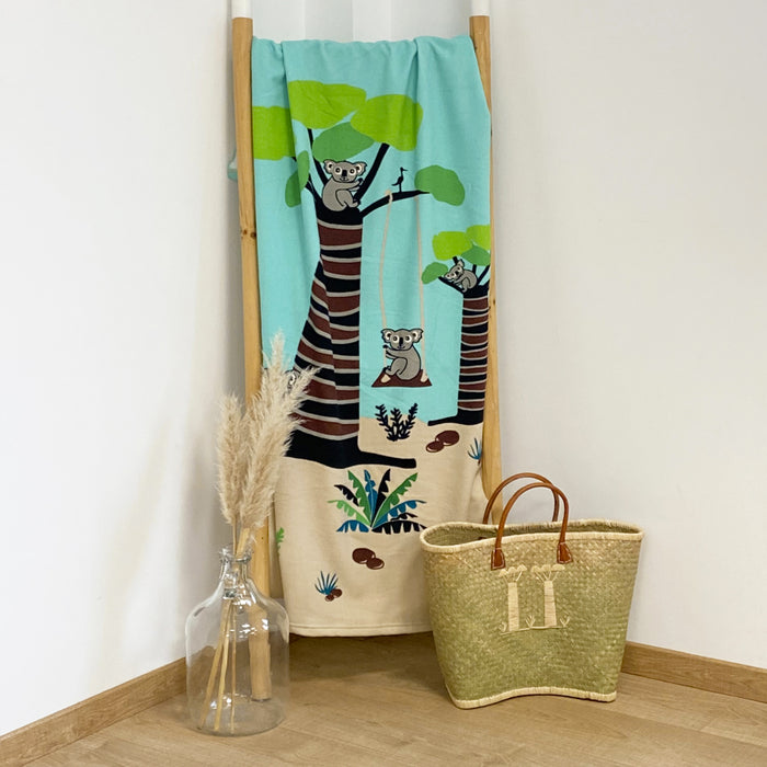 Le Comptoir De La Plage Serviette De Plage Microfibre Swing 70x140cm