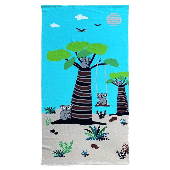 le comptoir de la plage Serviette de plage microfibre Swing 70x140cm le comptoir de la plage Serviette de plage microfibre Swing 70x140cm