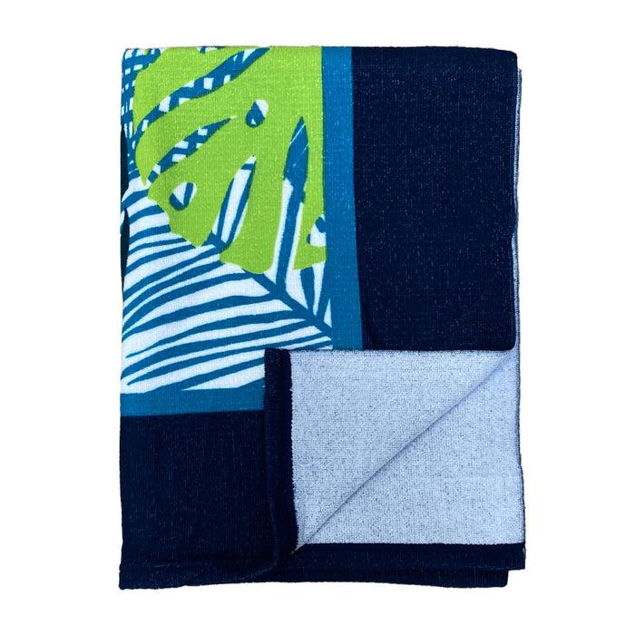 Le Comptoir De La Plage Serviette De Plage Microfibre Tropical Leaves 90x170cm