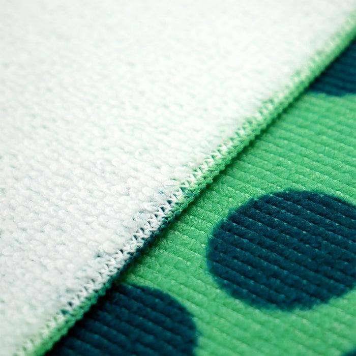 Le Comptoir De La Plage Serviette De Plage Microfibre Vert 90x170 220g/m² - Piodao
