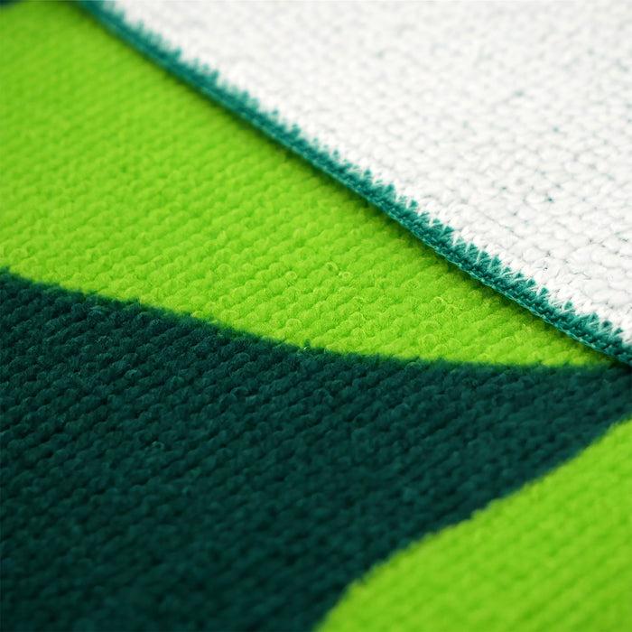 Le Comptoir De La Plage Serviette De Plage Microfibre Vert 90x170 220g/m² - Mitjana