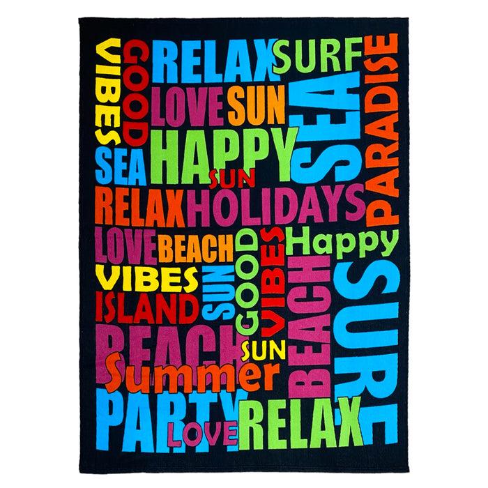 le comptoir de la plage Serviette de plage microfibre Walton 140x170 cm
