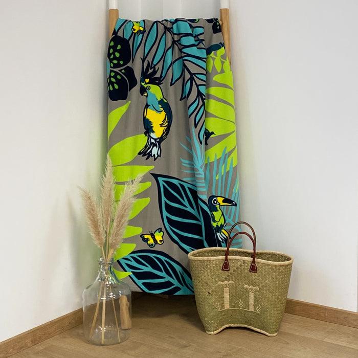 Le Comptoir De La Plage Serviette De Plage Microfibre Yungas 90x170cm