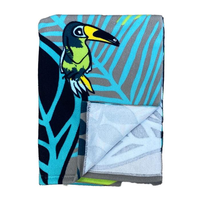 Le Comptoir De La Plage Serviette De Plage Microfibre Yungas 90x170cm