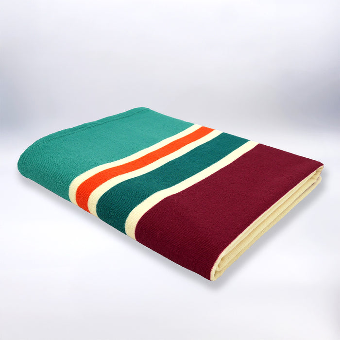 Le Comptoir De La Plage Serviette De Plage XL Microfibre Multicolore 140x170 220g/m² - Antiparos