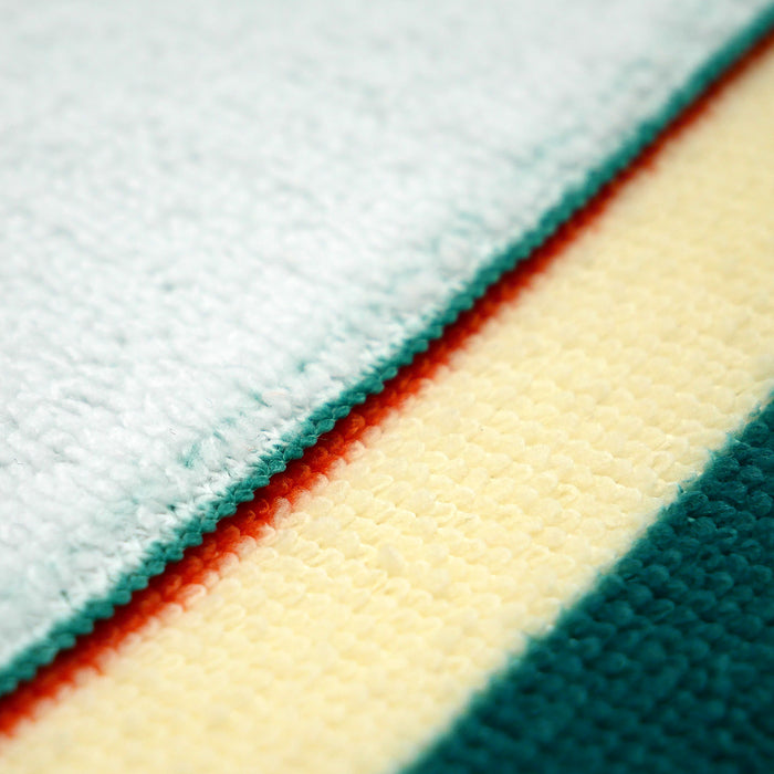 Le Comptoir De La Plage Serviette De Plage XL Microfibre Multicolore 140x170 220g/m² - Antiparos