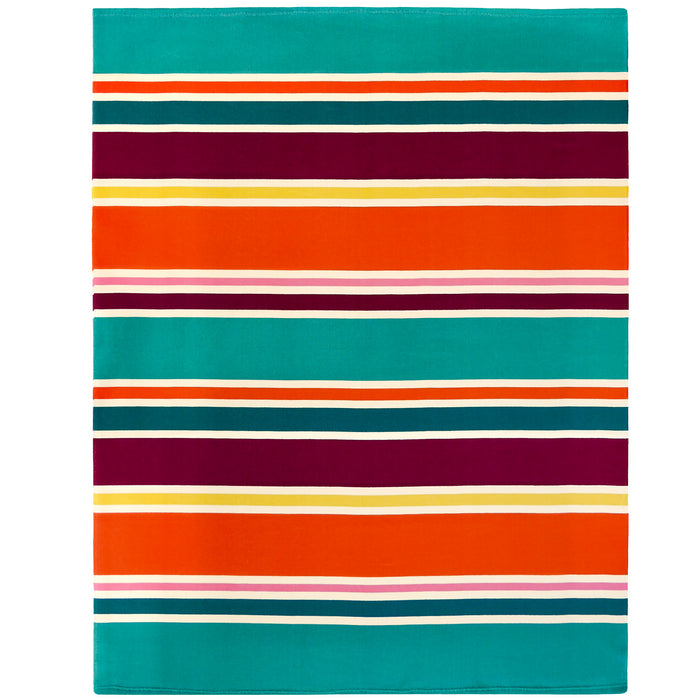 le comptoir de la plage Serviette de plage XL microfibre Multicolore 140x170 220g/m² - Antiparos