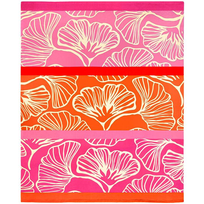 le comptoir de la plage Serviette de plage XL microfibre Rose 140x170 220g/m² - Jinoka