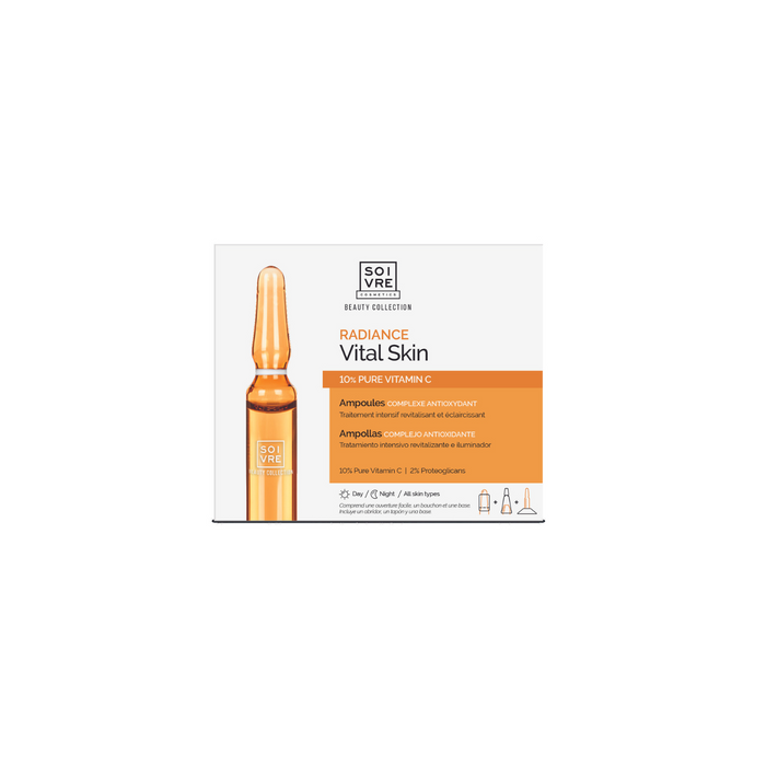 le comptoir de la plage Ampoules Vitamine C - Vital Skin - boite de 10