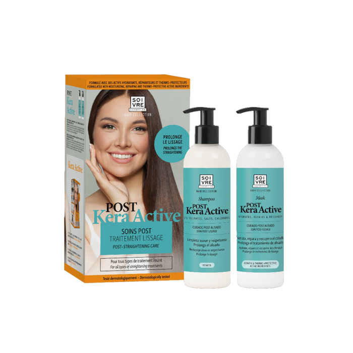 le comptoir de la plage Kit post-lissage "Kera Active"