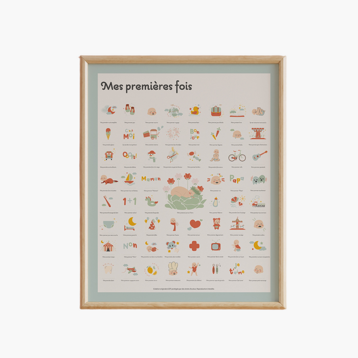 Le Comptoir De La Plage AFFICHE "Mes Premières Fois"