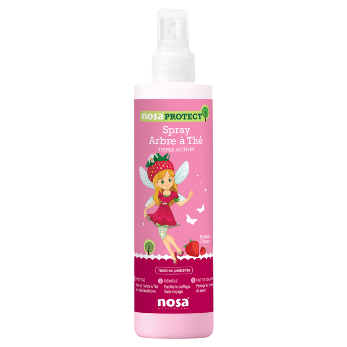 le comptoir de la plage Spray Arbre à Thé Nosa Protect - 250ml (Fraise/Pomme/Pêche)