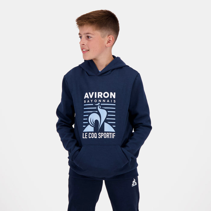 le coq sportif Aviron Bayonnais Sweat à capuche Enfant