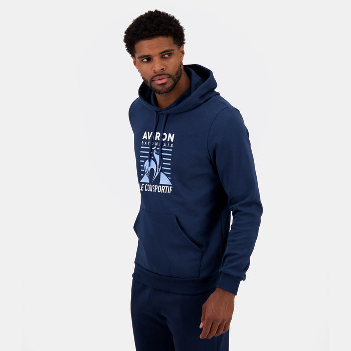 le coq sportif Aviron Bayonnais Sweat à capuche Homme