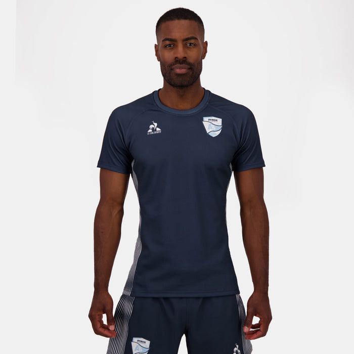 le coq sportif Aviron Bayonnais - tenue d'entrainement T-shirt Homme