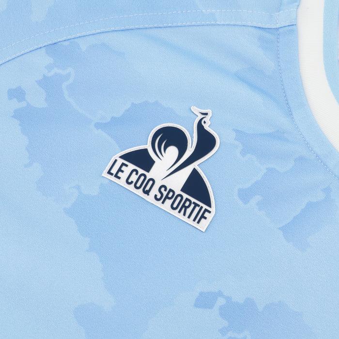 Le Coq Sportif Aviron Bayonnais - Tenue De Match Maillot Pro Home Officiel Aviron Bayonnais