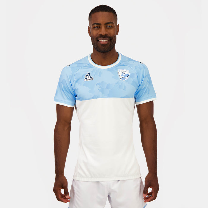 le coq sportif Aviron Bayonnais - tenue de match Maillot pro Home officiel Aviron Bayonnais