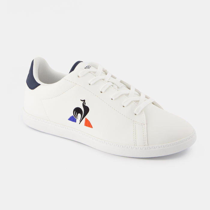 Le Coq Sportif CHAUSSURES ADO Baskets Blanches COURTSET_2 Ado