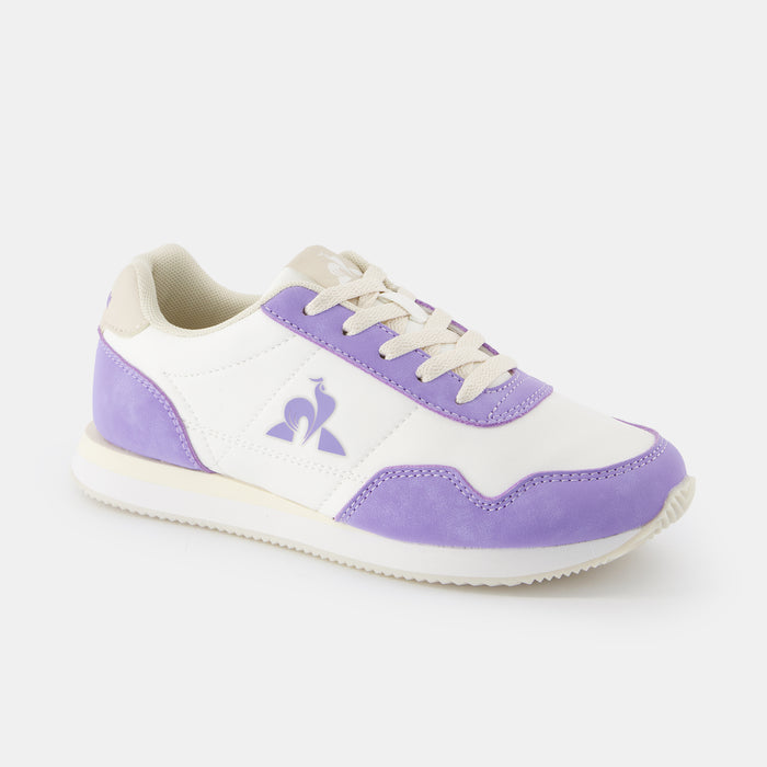 Le Coq Sportif CHAUSSURES ADO Chaussures Blanches Et Violettes ASTRA Ado
