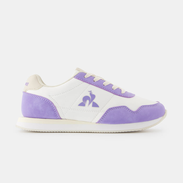 le coq sportif CHAUSSURES ADO Chaussures blanches et violettes ASTRA ado