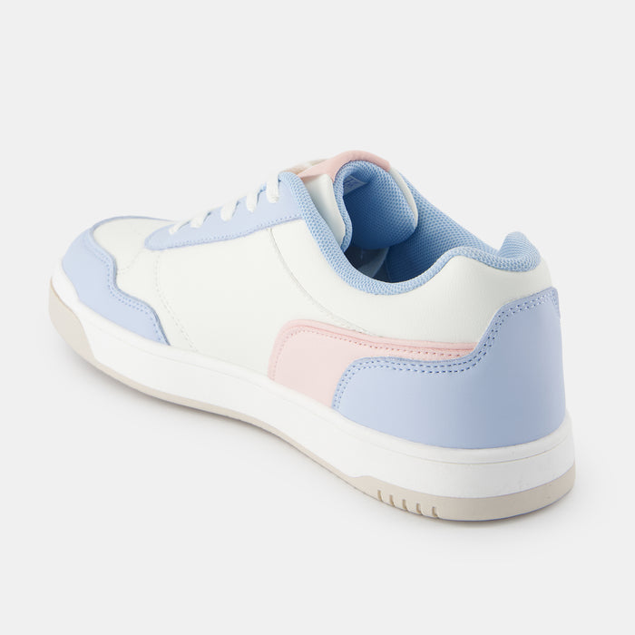 Le Coq Sportif CHAUSSURES ADO Chaussures Bleu Et Rose Pastel COURT BREAKER Ado