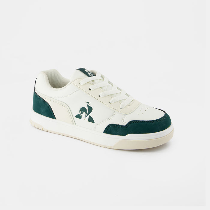 Le Coq Sportif CHAUSSURES ADO Chaussures Vertes Et Beiges COURT BREAKER Ado